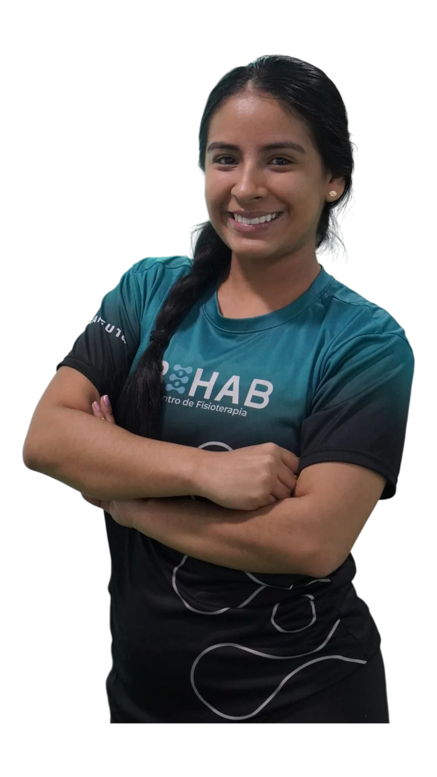 Valentina Lopez, fisioterapeuta del equipo REHAB