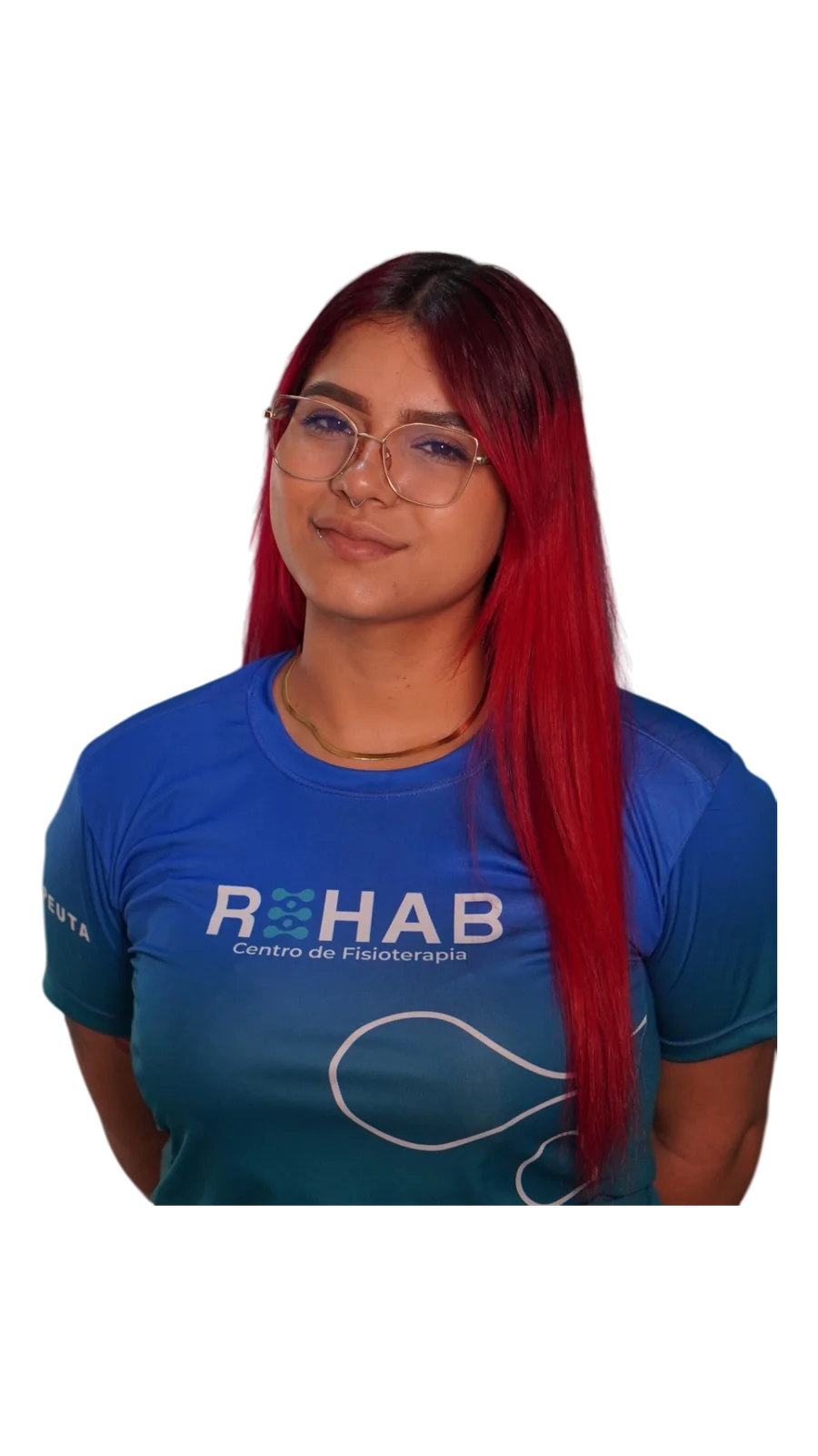 Danna, secretaria del equipo REHAB