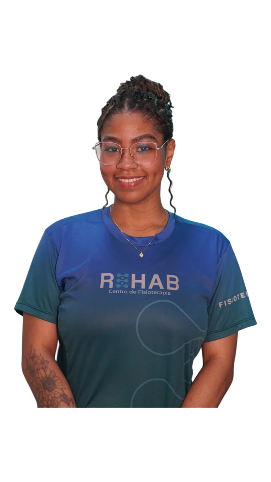Cinthia, fisioterapeuta del equipo REHAB