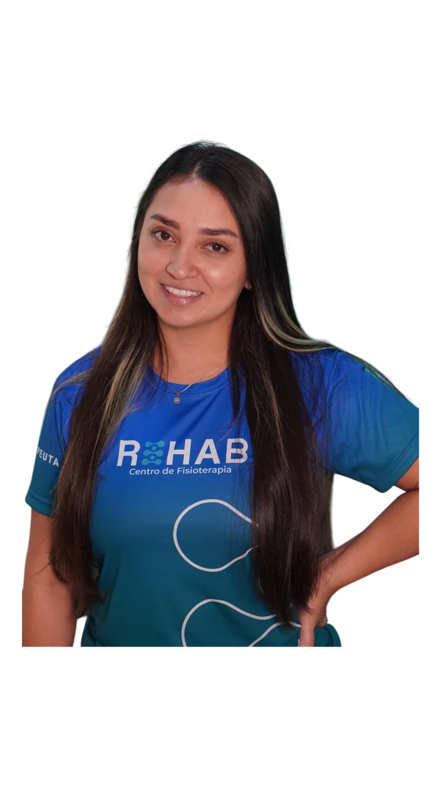 Mariana Escobar, fisioterapeuta del equipo REHAB